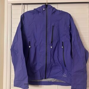 L.L. Bean Women's Purple Raincoat